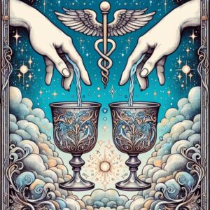 Signification du Deux de Coupe dans le Tarot