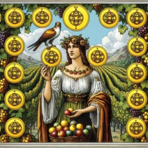 Signification du Neuf de Denier dans le Tarot