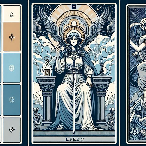 Signification et Interprétation de la Reine d’Épée dans le Tarot